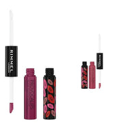 Rimmel London Provocalips 16hr Kiss-Proof Lip Color Bundle - 230 Kiss Fatal & 005 Just Teasing, 14 fl.oz. Each - Product I...