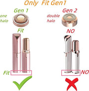 Facial Hair Remover Replacement Heads Gen 1 for Finishing Touch Flawless Facial Hair Removal,Effective Compatible with Fla...