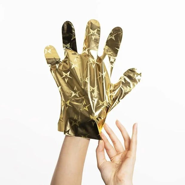 STARSKIN VIP The Gold Mask Giftset - High-end Gift - Complete Collection - Includes Hand, Foot, and Face Masks Headband - ...