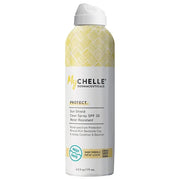 MyChelle Dermaceuticals Sun Shield Clear Spray SPF 30 (6 Fl Oz) - Liquid Zinc Sunscreen Spray with Bentonite Clay and Jojo...