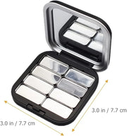 Beaupretty 2pcs Empty Lipstick Palette DIY Lipstick Lip