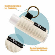 WK IEASON Lip Balm Holder Keychain with Clip, Tight-knit