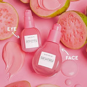 Glow Recipe Guava Brightening Korean Skincare Gift Set - Vitamin C Under Eye Cream Treatment + Hydrating Vitamin C Dark Sp...