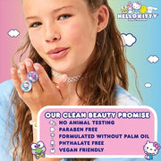 Horizon Group USA Sanrio Hello Kitty and Friends Shimmer Lip Gloss Making Kit, Makes 5 Hello Kitty Glitter Lip Gloss Rings...