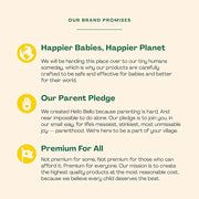 Hello Bello Kid's Conditioner - Hypoallergenic, pH-Balanced & Dermatologist-Tested - Thoughtful Ingredients - Coconut, 10 ...