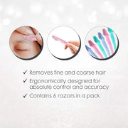 Ardell Pro Brow for Trim & Shape, Eyebrow Razor Trimmer, and Shaper with Cover, Facial Hair Removal for Women, Dermaplanin...