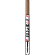 Maybelline Build-A-Brow 2-in-1 Brow Pen and Sealing Eyebrow Gel, Eyebrow Makeup for Real-Looking, Fuller Brows, Soft Brown...