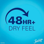Secret Dry Spray Antiperspirant Deodorant, Wild Rose and Argan Oil, 4.1oz (Pack of 2) - Product Image