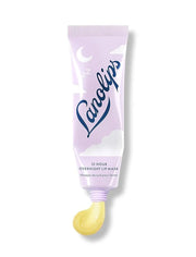 Lanolips 12 Hour Overnight Lip Mask - Rich Lanolin Lip Balm with Hyaluronic Acid, Vitamin C & Ceramides - Restore, Soften ...