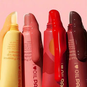 4 Pack Lip Gloss Set of Lip Gels, Tinted Lip Balm to Deepen & Enhance Moisturizing Jelly Lip Gloss - Everyday Lip Makeup -...
