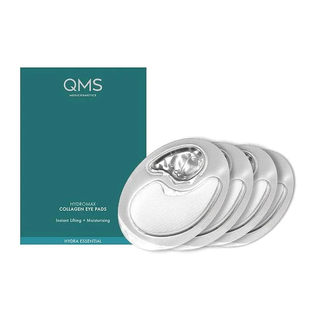 QMS Medicosmetics Advanced Collagen Eye Lift 4-Pack – Renews Skin in Only 20 mins with Collagen, Peptides + Hyaluronic Aci...