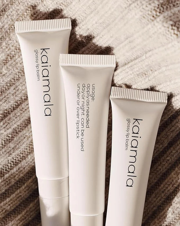 Moisturizing Lip Balm with Glossy Finish, Enriched with Hyaluronic Acid & Vitamin E - 0.5 fl.oz. - Product Image