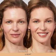 Blush-n-Glow Kit (3 PC): LAURA GELLER NEW YORK Baked Balance-N-Glow Illuminating CC Powder Foundation Light, Retractable K...