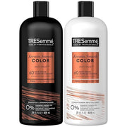 TRESemmé Shampoo and Conditioner, Keratin Smooth Color – Anti-Fade, Anti-Frizz Hair Products for Color-Treated Hair, 28 Oz...