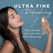 CLEAN SKIN CLUB Pineapple Glow Mist | Hyaluronic Acid + Peptides | Papaya + Coconut Extracts | Hydrating & Fortifying Face...