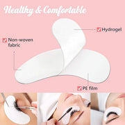 50 Pairs GreenLife 100% Naturel Eyelash Extension Under Eye Gel Pads patches kit Collagen (50 150 300 Pairs) with Aloe Ver...