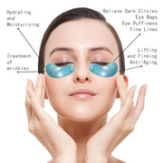 Under Eye Patches for Puffy eyes, 10Pairs eye gel pads for Dark Circles and Puffiness, hydrating Eye Mask for Wrinkles Ant...