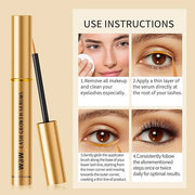 Lash Serum - Eyelash Growth Serum for Longer, Fuller, Thicker Lashes - Gentle Formula, 4ml - Product Image