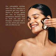 Gua Sha Facial Tools and Gua Sha Oil Skincare Gift Set - Gua Sha Set Consists of 100% Pure Jojoba Oil with Bakuchiol Serum...