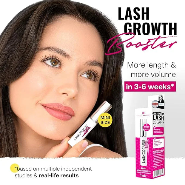MINI LASHCOCA!NE Eyelash Growth Serum – Lash Enhancer for Longer, Fuller & Thicker Lashes – Paraben-Free, Nourishing Formu...