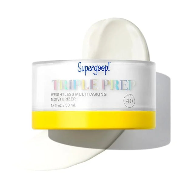 Supergoop! Triple Prep Weightless Multitasking Moisturizer SPF 40 Face Sunscreen - 1.7 fl oz - Hydrates & Protects Skin - ...