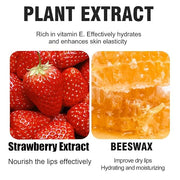Strawberry Lip Balm, Sleeping Lip Mask,