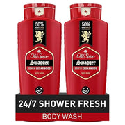 Old Spice Refreshing Body Wash for Men, 3X Defense, 24/7 Shower Fresh with Long Lasting Scent, Red Collection, Swagger wit...