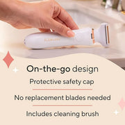 Finishing Touch Flawless Underarm Hair Removal Electric Razor Device, Designed to Shave and Contour Womens Sensitive Under...