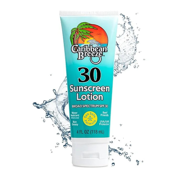 Reef Friendly Sunscreen SPF 30 Lotion, Mango Lime Scent Body Sunscreen Lotion, Rich in Anti Oxidants, Water Resistant Up t...