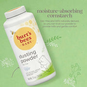Burt's Bees Baby Dusting Powder, Mothers Day Gifts, Talc Free and Hypoallergenic for Safe and Gentle Comfort, 100% Natural...