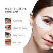O2M Oxygen Eye Mask for All Night Repair -Under Eye Gel Patches, 8 Hours Oxygen Treatment-Reduce Wrinkles, Eye Bags, Puffi...
