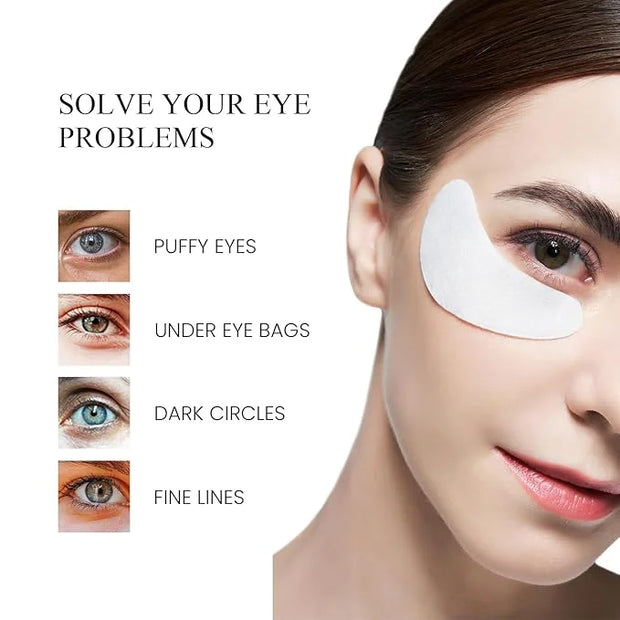 O2M Oxygen Eye Mask for All Night Repair -Under Eye Gel Patches, 8 Hours Oxygen Treatment-Reduce Wrinkles, Eye Bags, Puffi...