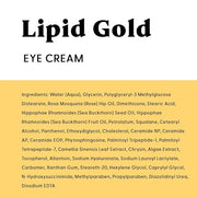 Stratia Lipid Gold Eye Cream Moisturizer and Anti-Aging Skincare for Dark Circles, Fine Lines, Wrinkles, and Under-Eye Bri...