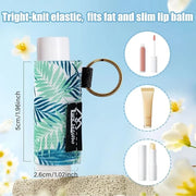 WK IEASON 10PCS Lip Balm Holder Keychain Bulk Gloss