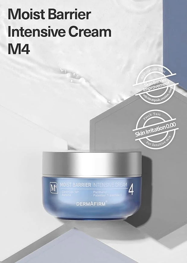 Dermafirm Moist Barrier Intensive Moisturizer Face Cream M4 | Korean Face Moisturizer Face Lotion for Hydration & Nourishm...