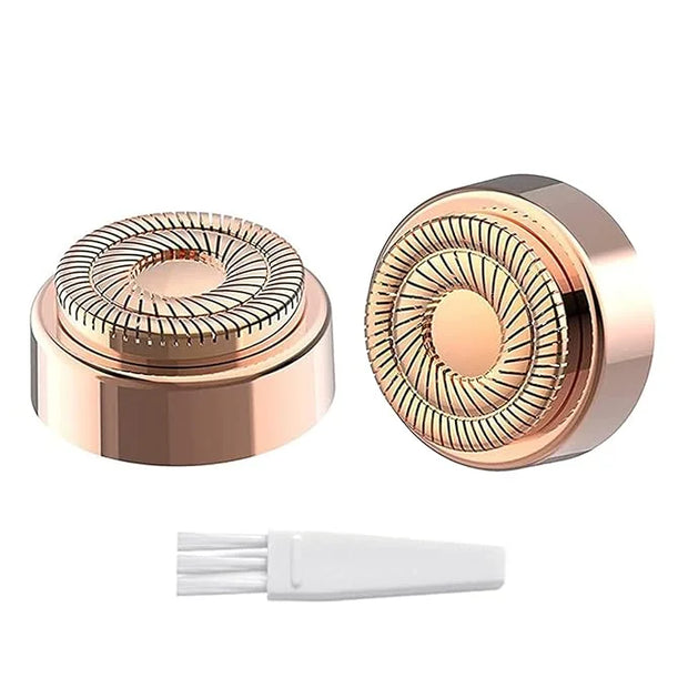 Facial Hair Remover Replacement Heads Gen 2 for Flawless Finishing Touch, Double Ring Blades Compatible with Flawless Gene...