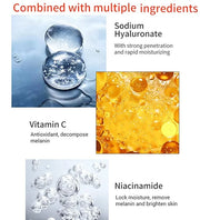 Vitamin C Under Eye Mask Patches Collagen Eye Pads - 30 Pairs, Reduce Puffiness, Dark Circles, and Wrinkles - Product Image