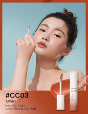 INTO YOU Lip Gloss Coco Liquid Moisturizing Lipstick Long Lasting Lip Stick Lip Stain Makeup Glitter Shine Non-sticky Lips...