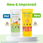 Mamaearth Ultra Light Sunscreen Lotion