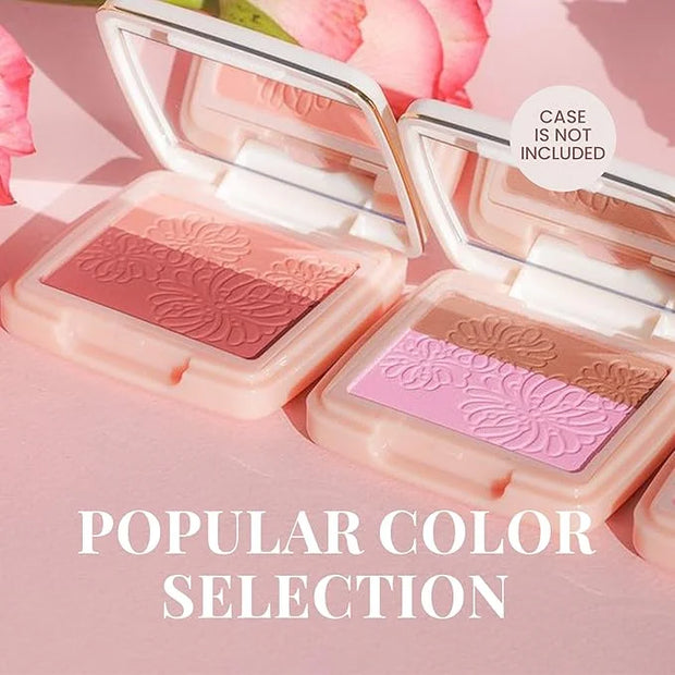 Paul & Joe Pressed Blush Palette Refill Only, Case Sold Separately, Oil-Absorbing Blush Powder, Bi-Color Face Blushes with...