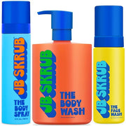Body Spray, Body Wash, and Face Wash for Teen Boys, Tweens, and Kids - Refreshing Body Care Trio - Banish Funk, Revitalize...