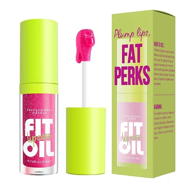 8 Colors Lip Oil Lip Glaze, Hydrating Lip Glow Oil Big Brush Head Shiny Moisturizing Lip Gloss, Long Lasting Non-sticky Fr...