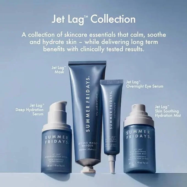 Summer Fridays Jet Lag Overnight Eye Serum - Nourishing Undereye Treatment for Dark Circles - Helps to Hydrate, Smooth, Fi...