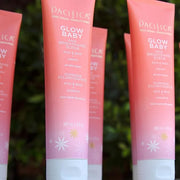 Pacifica Glow Baby Body Lotion & AHA Scrub Set – Brightening Vitamin C Body Lotion (5 oz) + AHA Exfoliating Body Scrub, 2-...