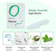 Rescue: Hydrogel Self Cooling Compress | Cold Eye Masks for Puffy Eyes | Self Cooling Eye Compress for Fast Relief | Trave...