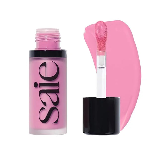Saie Dew Liquid Blush for Cheeks - Hydrating Cream Blush Stick with a Blendable + Buildable Formula - Skincare Infused Dew...