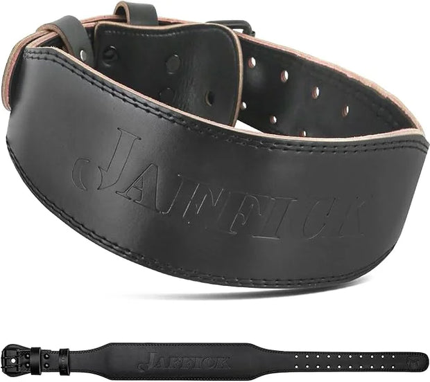 Jaffick Weight lifting Belt for 7MM Leather Pro 4 Inch - Product Image