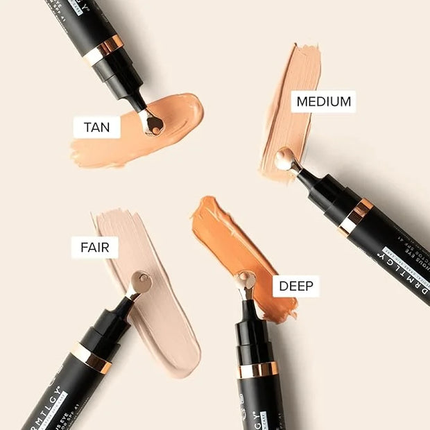 DRMTLGY Luminous Eye Corrector SPF 41, Under Eye Color Corrector for Dark Circles, Anti-Aging Tinted Eye Cream, Hydrating ...
