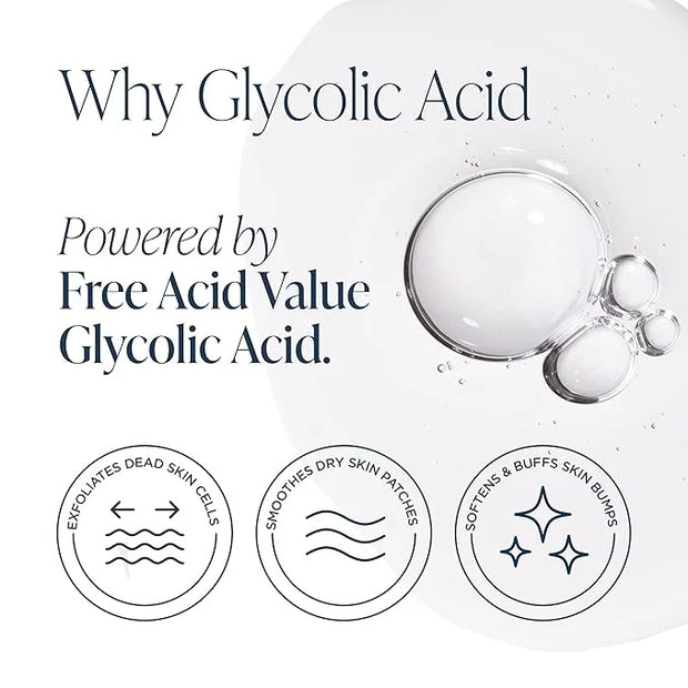Glytone KP Kit – Exfoliating Body Wash, Glycolic Acid Lotion & Shower Pouf for Keratosis Pilaris – Smooth Rough Bumpy Skin...