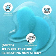 AMY'S DIARY Eye Mask Under Eye Patches (30 Pairs)- Puffy Eyes & Dark Circles Treatments,Reduce Under Eye Bags and Smooth W...